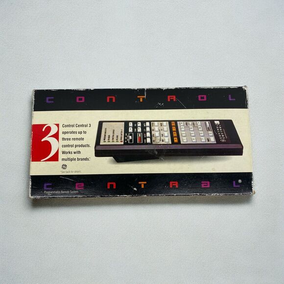 Vintage GE General Electric Programmable Remote RRC500 Control Central 3 - Picture 1 of 10